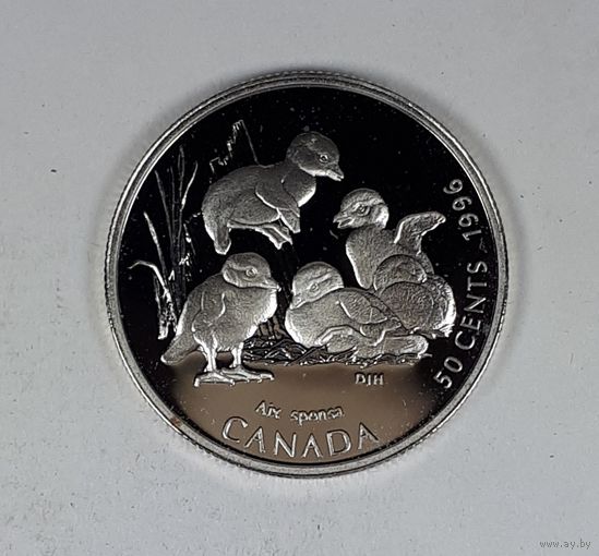 Канада 50 центов 1996 Детёныши диких животных - Утята