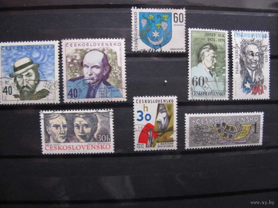 Лот марок ЧССР (1972-74 гг.)