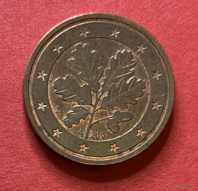 Германия, 2 евроцента - 2007A