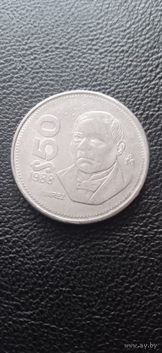Мексика 50 песо 1988 г.
