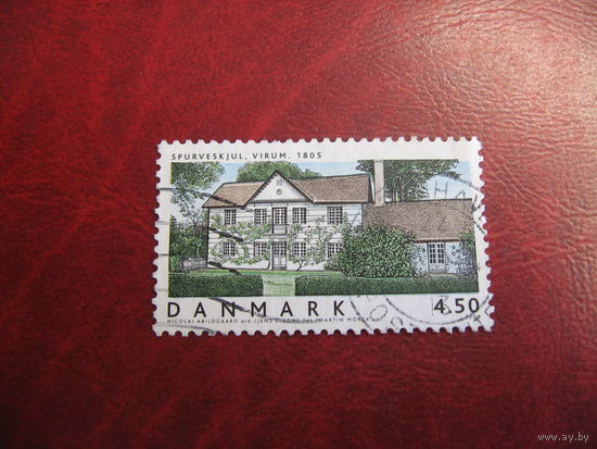 Марка Датские дома 2004 год Дания