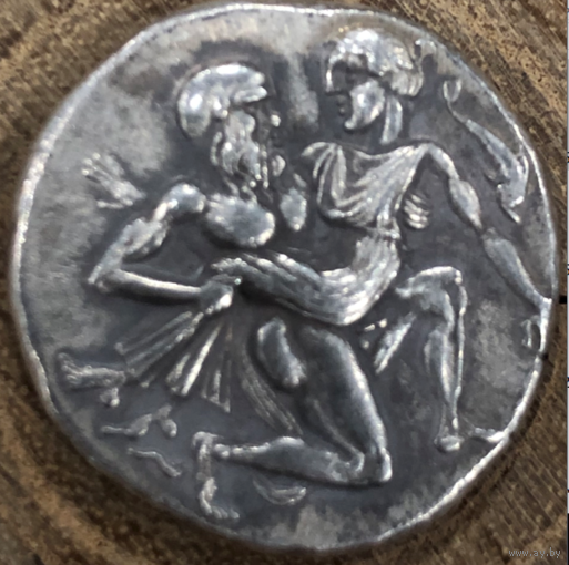 Тасос. Около 435-411 до н. э. Статер (серебро, 21,5 мм, 7,83 г).