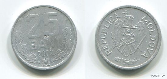 Молдова. 25 бани (2002)