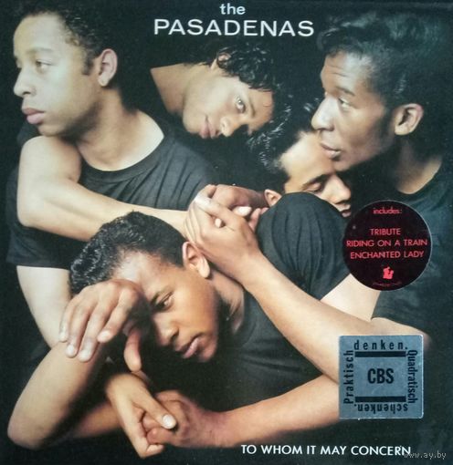 The Pasadenas /To Whom It May Concern/1988, CBS, LP, NM, Germany