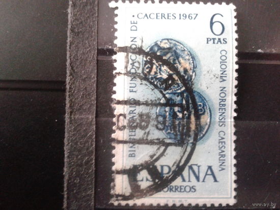 Испания 1967 Древнеримские серебрянные монеты, динарии
