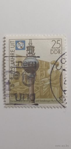 ГДР 1990. 125 лет UIT.
