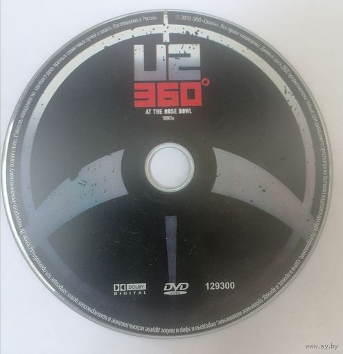 U2. 360 at the Rose Bowl. DVD