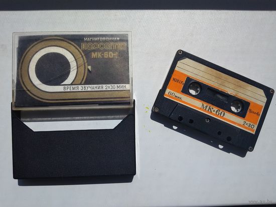 Аудиокассета магнитофонная кассета МК-60-1