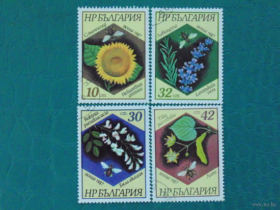 Болгария 1987г. Флора