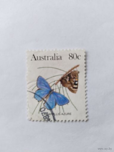 Австралия 1983 бабочка