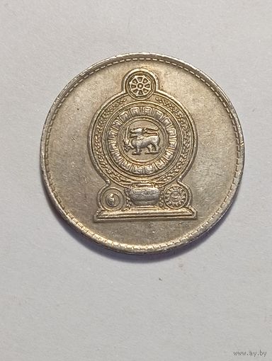 Шри-Ланка 1 рупия 1975  года .