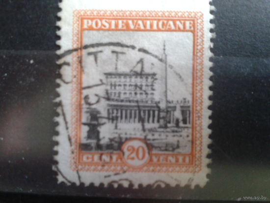Ватикан 1933 Ватиканский дворец 20 с