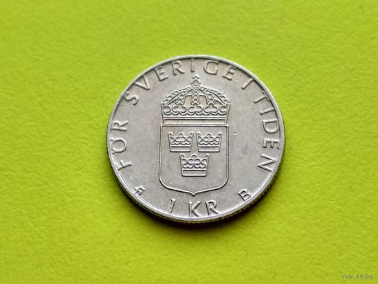 Швеция. 1 крона 2000.