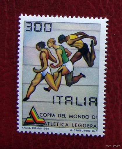 Италия: 1м/с  чемпионат по ЛА 1981г
