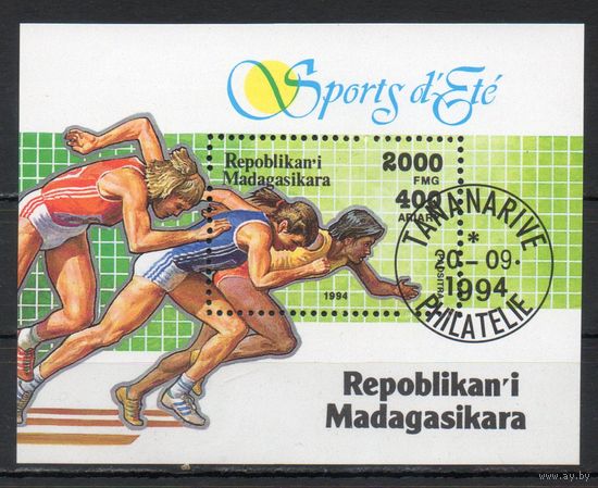 Спорт Мадагаскар 1994 год 1 блок