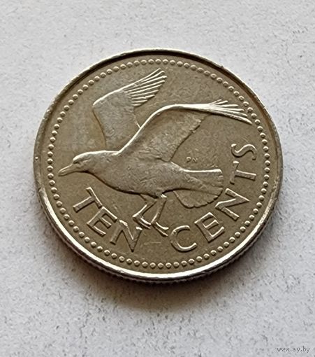 Барбадос 10 центов, 2001