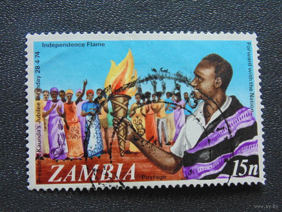 Замбия 1974 г.