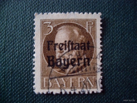 DR Mi.152 Bayern. Бавария 1919/20 год Republik Freiftaat (Bayern)