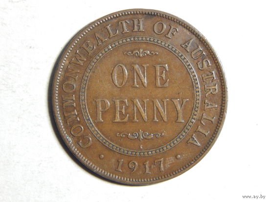 Австралия 1 пенни 1917г
