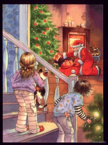 2018 год Дед Мороз забирает подарки у детей
