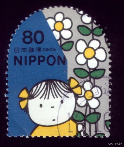 1 марка 2001 год Япония 3218