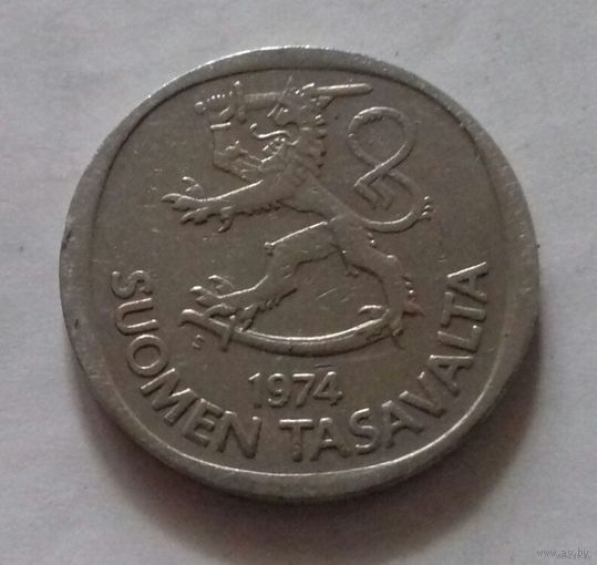 1 марка, Финляндия 1974 г.