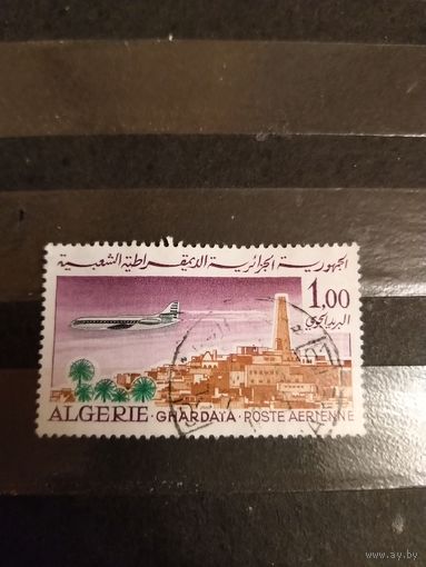1967 Алжир авиация самолет авиапочта (4-8)