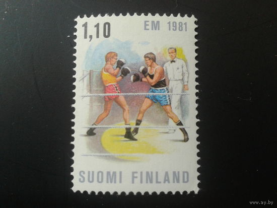 Финляндия 1981 бокс