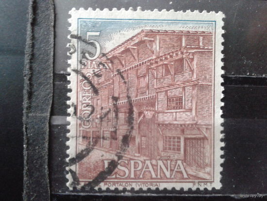Испания 1970 Здание, концевая