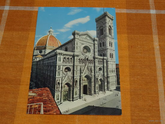 Открытка  Флоренция Кафедральный собор, Италия,70-е г.г., чистая