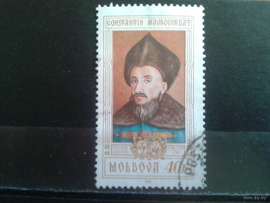 Молдова 2001 молдавский господарь середины 18 века