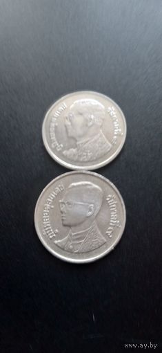 Таиланд 1 бат - 2 монеты одним лотом