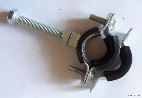 Крепление для трубы 3/4" 20-23 мм сантехника (типа EKT, КТР) на профиль или плоскость
