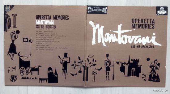 Mantovani And His Orchestra - Operetta Memories (1960 USA винил LP)