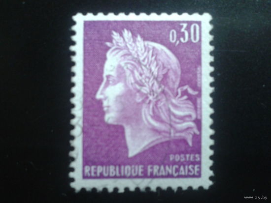 Франция 1967 Марианна (Шеффер)