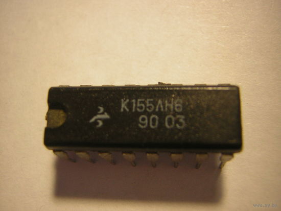 Микросхема К155ЛН6