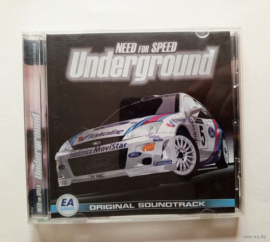 Диск CD Need For Speed. Underground. Original Soundtrack.