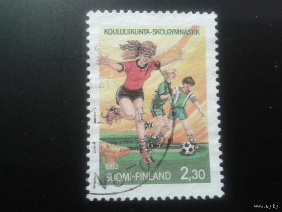 Финляндия 1993 школьный спорт, футбол