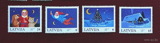 Латвия: 4м/с Рождество 1995