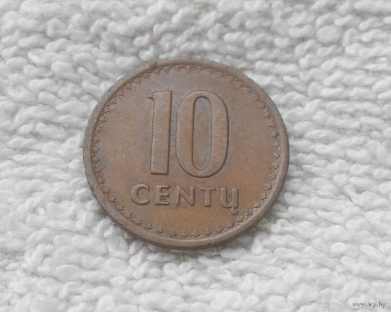 10 центов 1991 Литва #06