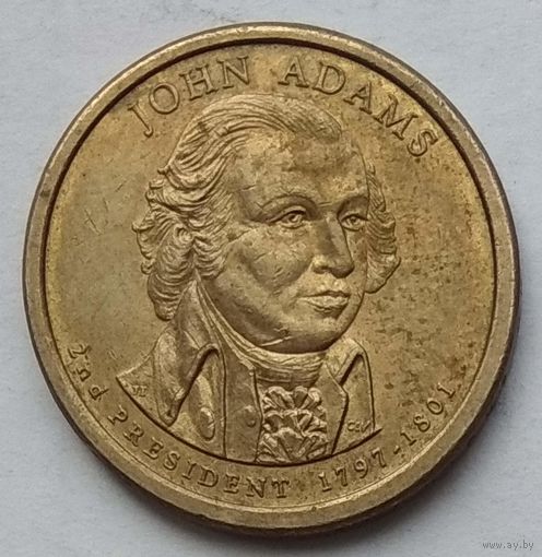 США 1 доллар 2007 г. 2-й Президент США Джон Адамс