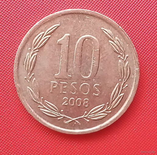 65-13 Чили, 10 песо 2008 г.