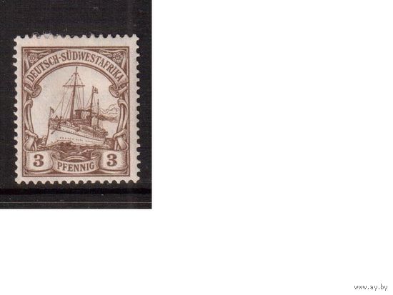 Германия(Колонии)-1901,(Мих.11)  * ,   Стандарт, Флот, Юго-Западная Африка
