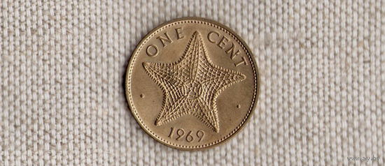 Багамские острова /багамы/ 1 цент 1969 /Фауна/ //(Sx)