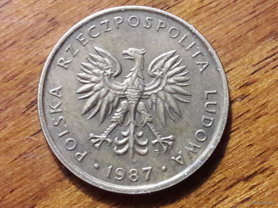 Польша 5 злотых 1987