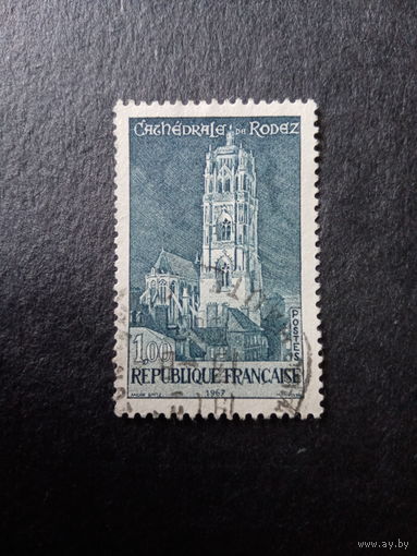 Франция 1967. Архитектура. Cathedrale de Rodez