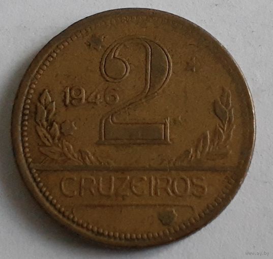 Бразилия 2 крузейро, 1946 (14-3-15(в))