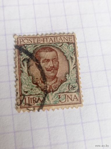 Италия 1901 года Виктор Эмануил