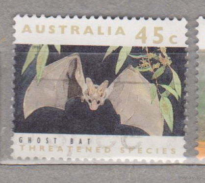 Летучая мышь  Фауна Австралии 1992 год  лот 11