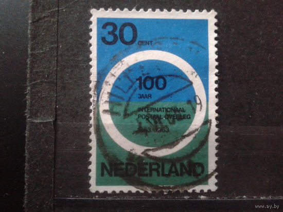 Нидерланды 1963 100 почтовой конференции в Париже Михель-1,5 евро гаш